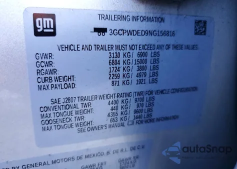 2022 Chevrolet Silverado Ltd C1500 Rst from USA, damaged, VIN 3GCPWDED9NG156816